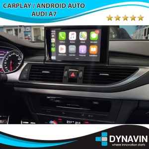 Interface de Android Auto y Car Play de Cámara trasera para Audi A6 y A7