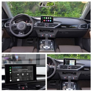 Interface de Android Auto y Car Play de Cámara trasera para Audi A6 y A7