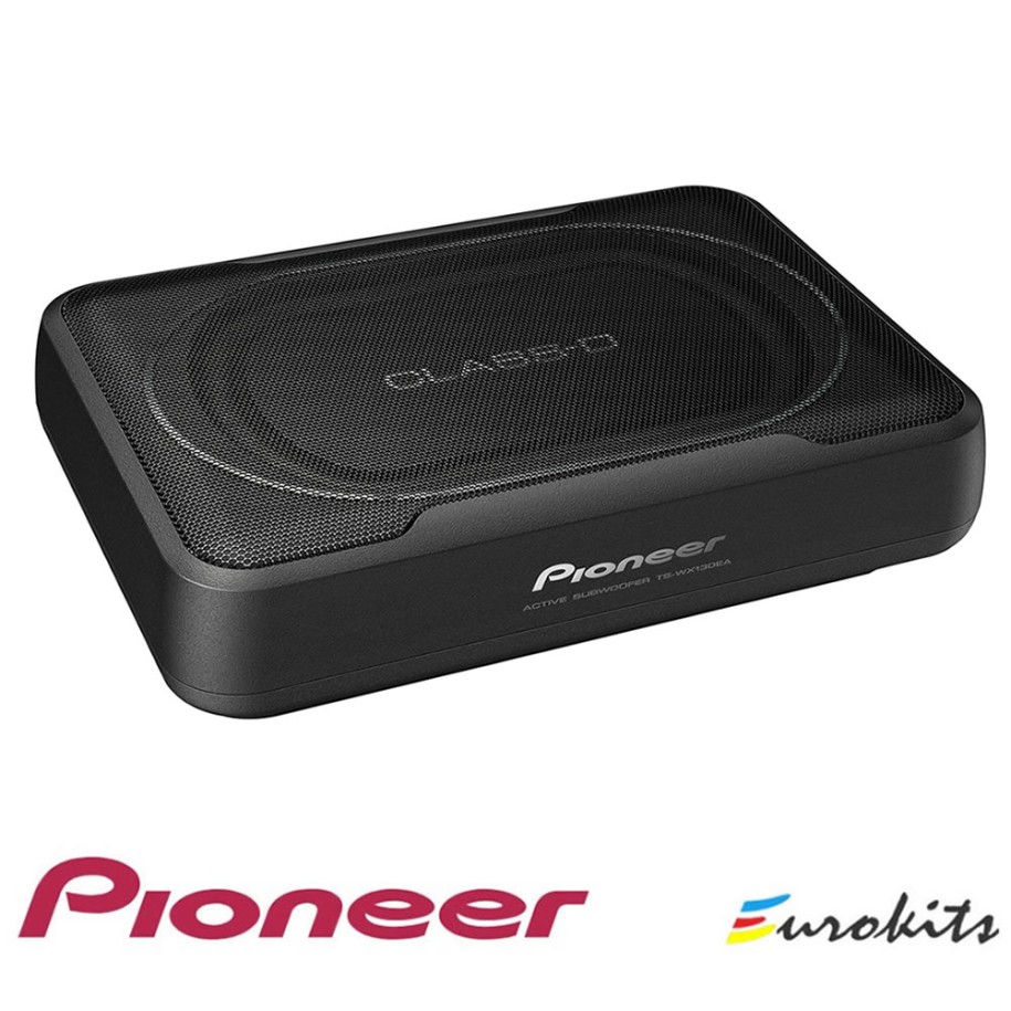 Pioneer - Subwoofer activo que ahorra espacio con amplificador
