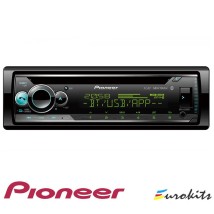 Sintonizador Pioneer CD 1-DIN con Bluetooth, iluminación multicolor, USB, Spotify