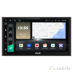 Pantalla Evus 7" Radio-reproductor 2 DIN android con DSP , Carplay y Android Auto DD503A